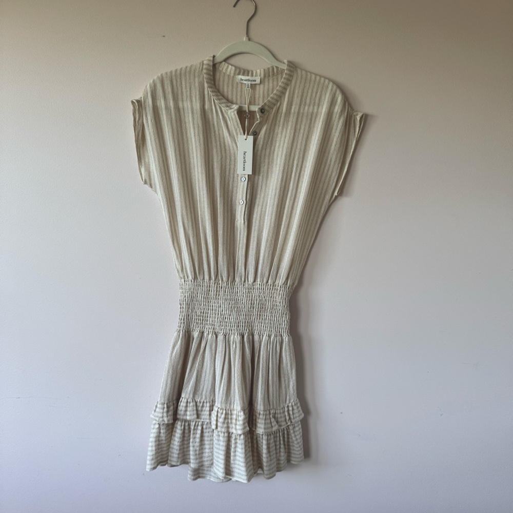 NWT Heartloom Mabel Dress in Sand. Size Small. Sold out online.